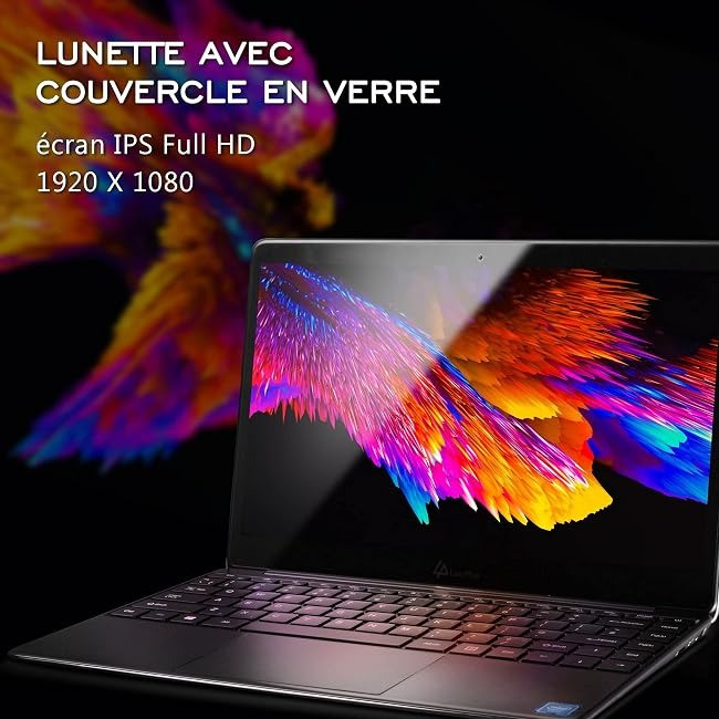 لپتاپ LincPlus P1، نتبوک 13.3 اینچی با کیفیت 1080p و پنل IPS، رم 4 گیگابایت، حافظه داخلی 64 گیگابایت، رنگ خاکستری، کیب