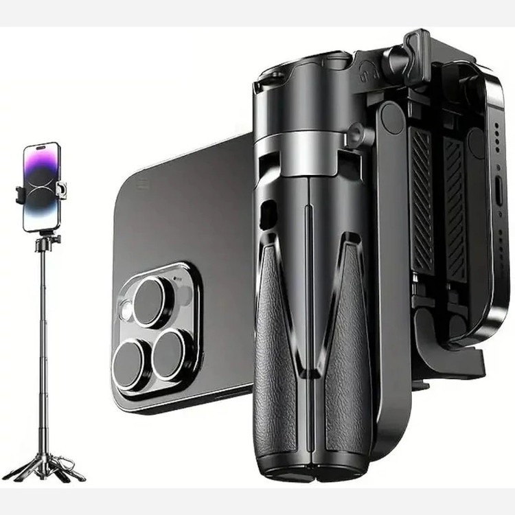 دسته سلفی چهارپایه P15 Mini Grip