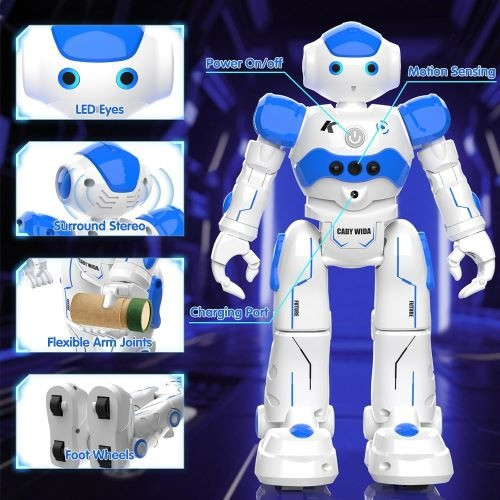 اسباببازی رباتیک هوش مصنوعی Pup Go Smart RC برای کودکان 3+ سال، مناسب برای پسران، آوازخوان، رقص، تعاملی، صحبت کننده، دا