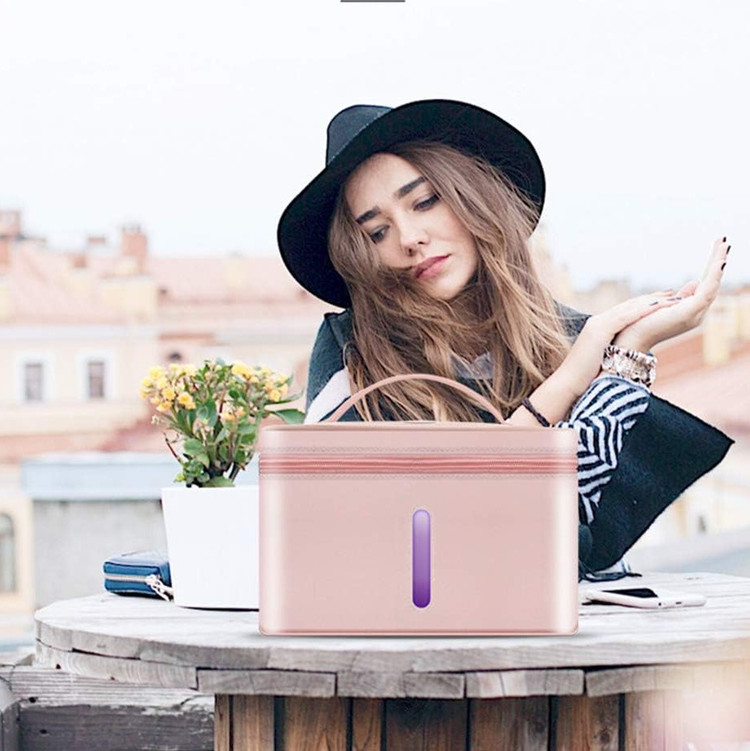 کیفهای استریلکننده UV (فرابنفش) برای ابزار زیبایی کودک، لباس زیر، (صورتی)