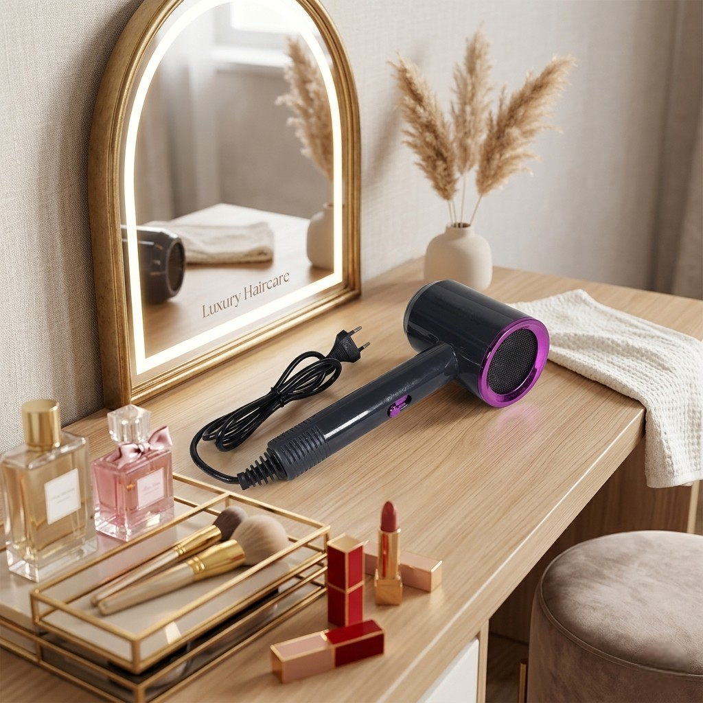 سشوار FASHION HAIR DRYER مدل EARLYFISH LONIC با کنترل هوشمند و خشک کن سریع 1200 وات – خاکستری