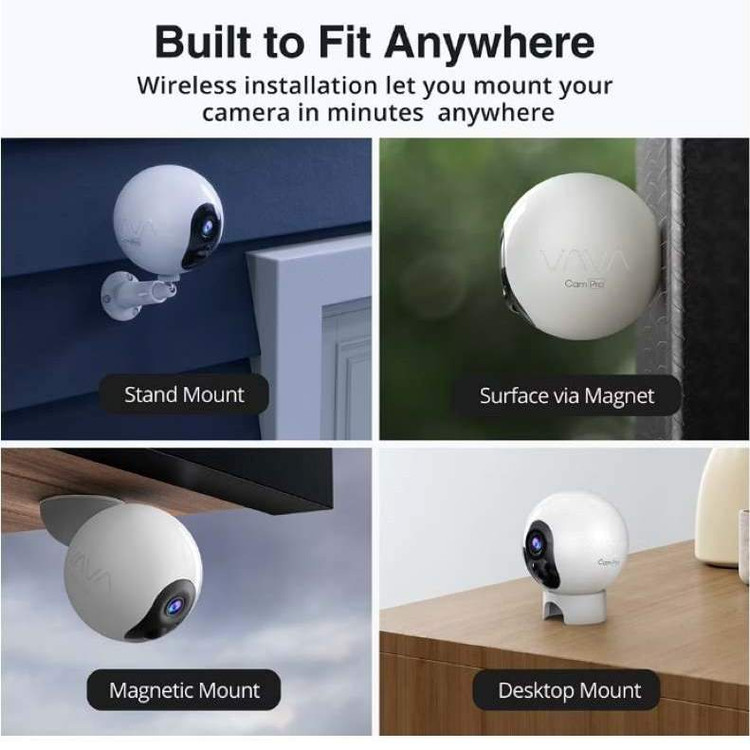 دوربین امنیتی هوشمند بدون سیم VAVA Cam Pro مدل VA-HS00
